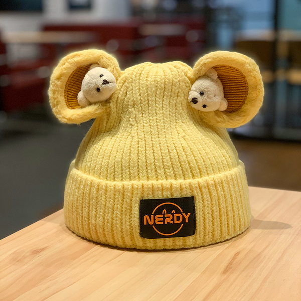 Bear Ears Beanie Beans NEW TOWN BAZAAR