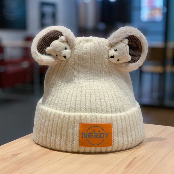 Bear Ears Beanie Beans NEW TOWN BAZAAR