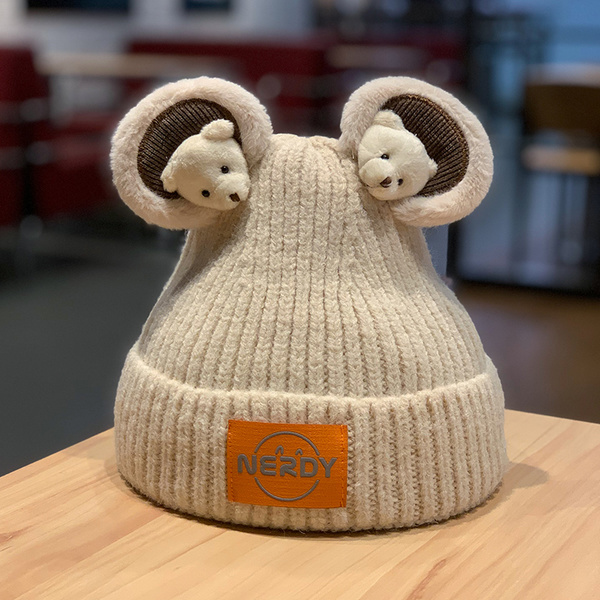 Bear Ears Beanie Beans NEW TOWN BAZAAR