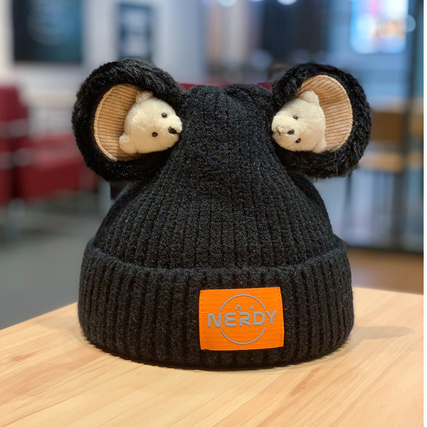 Bear Ears Beanie Beans NEW TOWN BAZAAR