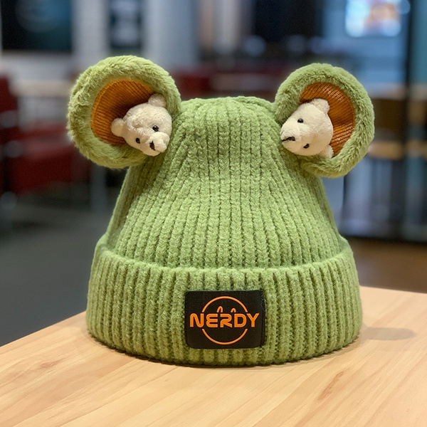 Bear Ears Beanie Beans NEW TOWN BAZAAR
