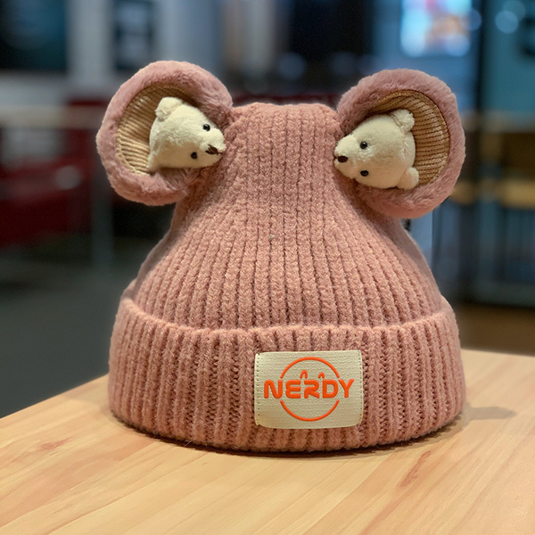 Bear Ears Beanie Beans NEW TOWN BAZAAR