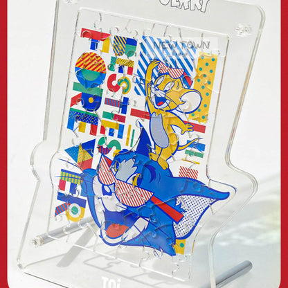 Tom and Jerry Irregular Outline Puzzle