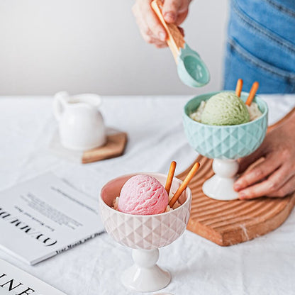 Ceramic Fruit Dessert Cup Ice Cream ScoopHOME CUPS & MUGSNEW TOWN BAZAAR
