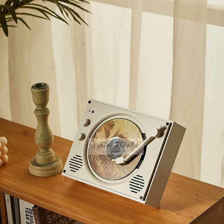 CD Player Retro Bluetooth Speaker