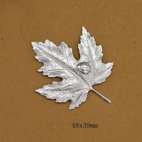 Water Softener Sterling Silver Tea Leaves