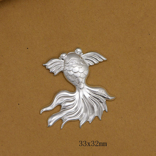 Water Softener Sterling Silver Tea Leaves