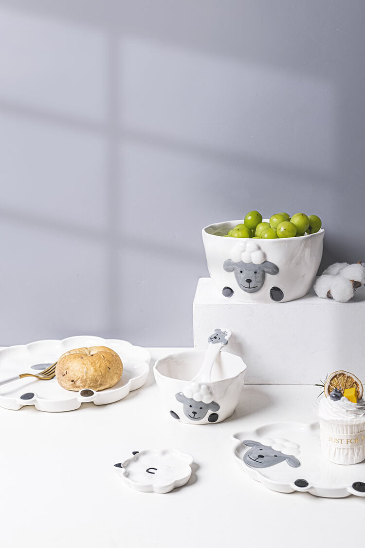 Little Sheep DishwareHOME CUPS & MUGS, kitchenNEW TOWN BAZAAR