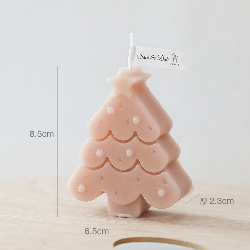 Christmas Tree Scented Natural Soy Wax Festive Aroma Candle