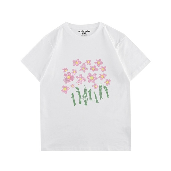 Cute Pink Flowers T-shirtT-shirt, unisex T-shirt, unisex TshirtNEW TOWN BAZAAR