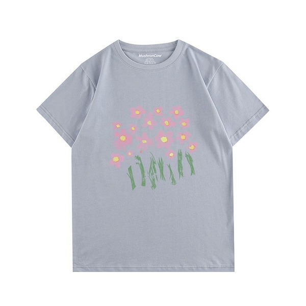 Cute Pink Flowers T-shirtT-shirt, unisex T-shirt, unisex TshirtNEW TOWN BAZAAR