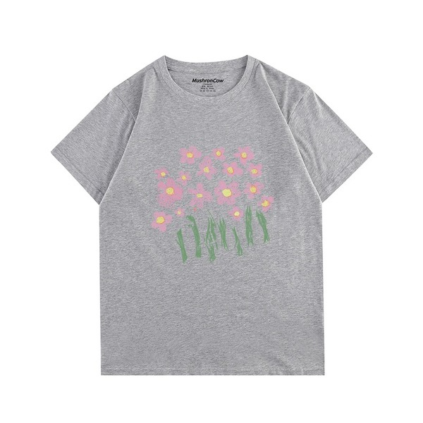 Cute Pink Flowers T-shirtT-shirt, unisex T-shirt, unisex TshirtNEW TOWN BAZAAR