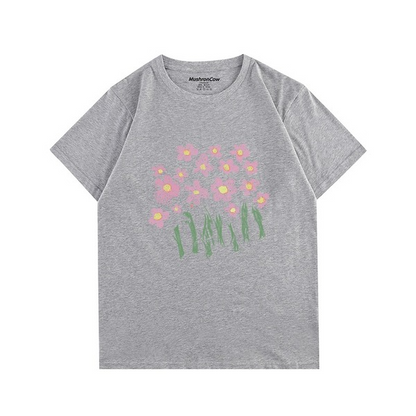 Cute Pink Flowers T-shirtT-shirt, unisex T-shirt, unisex TshirtNEW TOWN BAZAAR