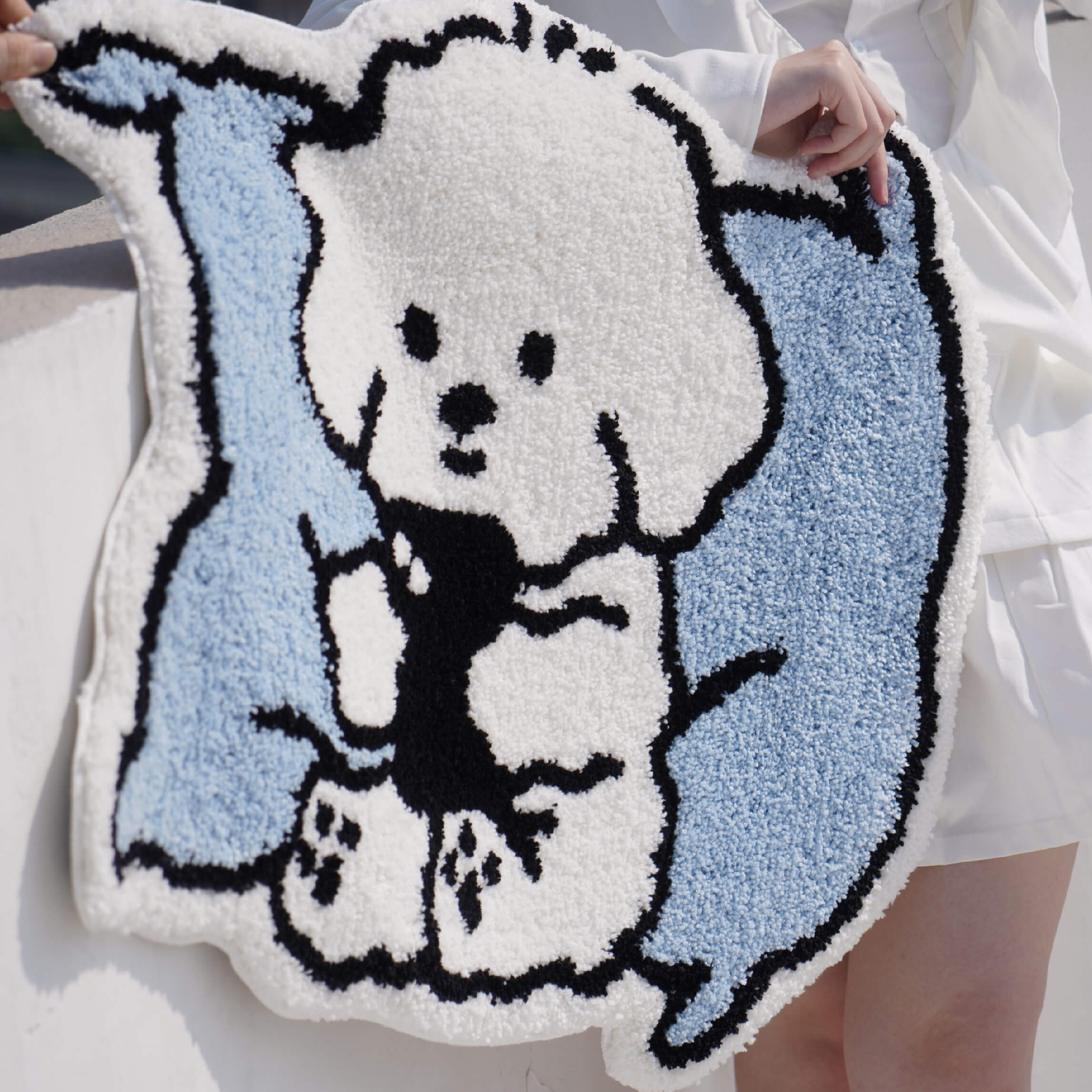 Pup Play Rug High Quality Cute Puppy Floor MatHOME RUGS, rugsNEW TOWN BAZAAR