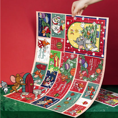 Tom and Jerry Christmas Eve Puzzle