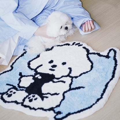 High Quality Cute Puppy Floor MatHOME RUGS, rugsNEW TOWN BAZAAR