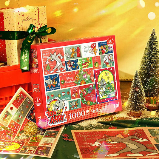 Tom and Jerry Christmas Eve Puzzle