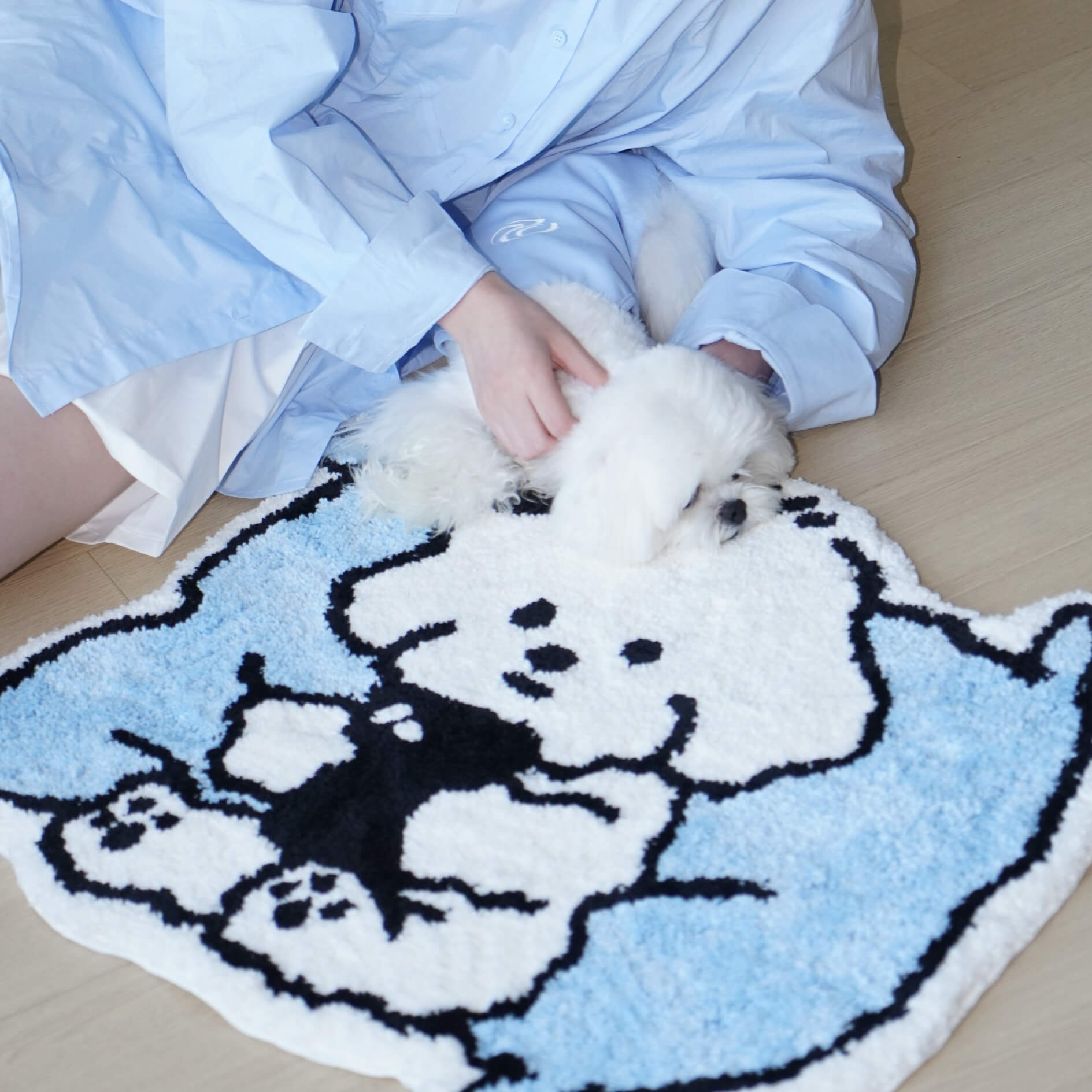 High Quality Cute Puppy Floor MatHOME RUGS, rugsNEW TOWN BAZAAR