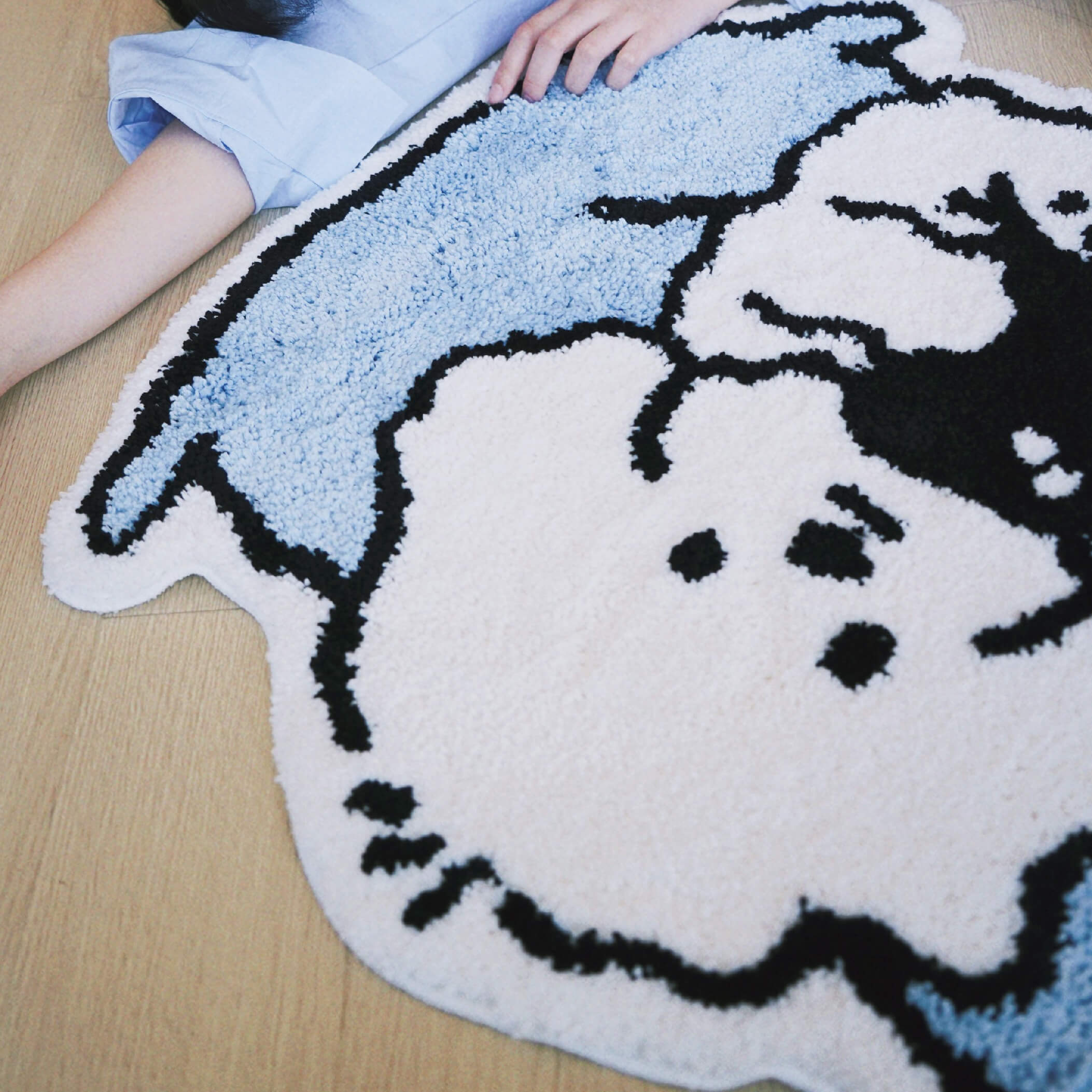 High Quality Cute Puppy Floor MatHOME RUGS, rugsNEW TOWN BAZAAR