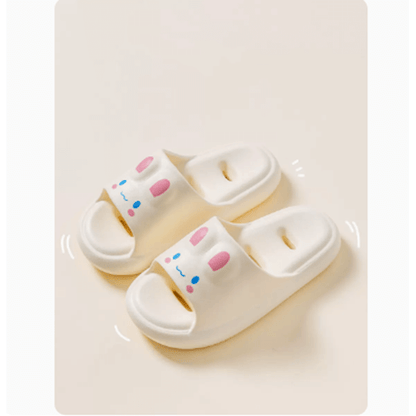 Cute Rabbit Shaped Slippers for Summer Bathroom Home