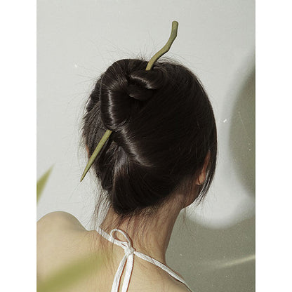 Chinese Antique Style Sandalwood Hairpin
