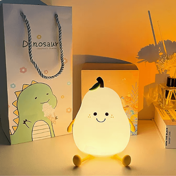 Pear Shaped Silicone Night Light