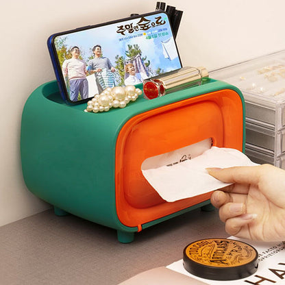 Simple Household Multi-function Tissue Box