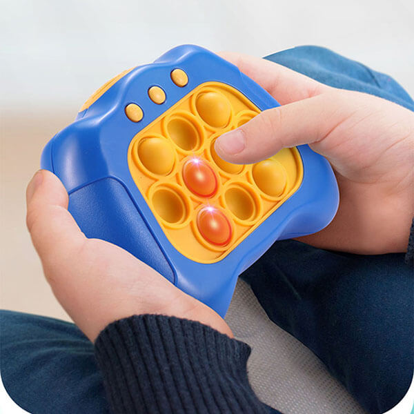 Interactive Light-Up Button Game Console for Kids