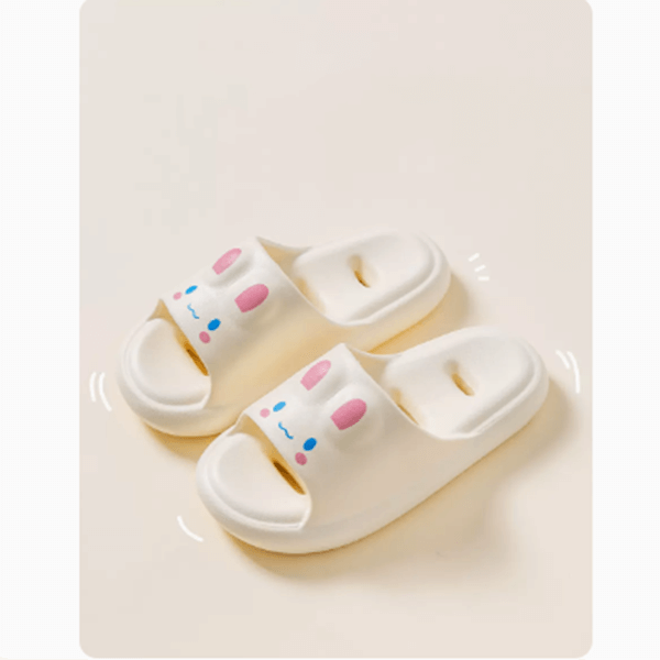 Cute Rabbit Shaped Slippers for Summer Bathroom Home
