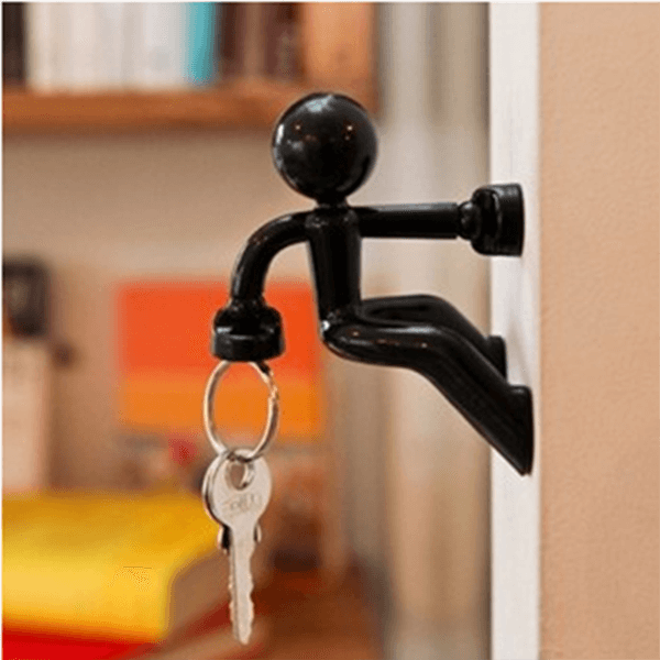 Household Organizer Wall Climbing Villain Fridge Sticker Magnetic Keychain
