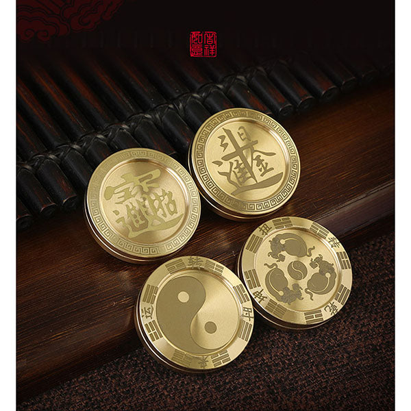 Ancient Chinese Style Spinning Coin Toy Fidget Spinner