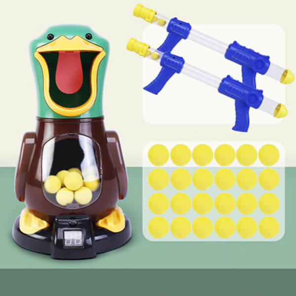 Nourrissez le jouet de tir pour enfants Hungry Duck