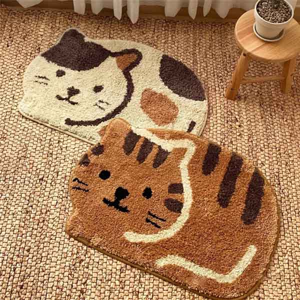 Cute Kitten Bathroom Floor Mat Door Mat