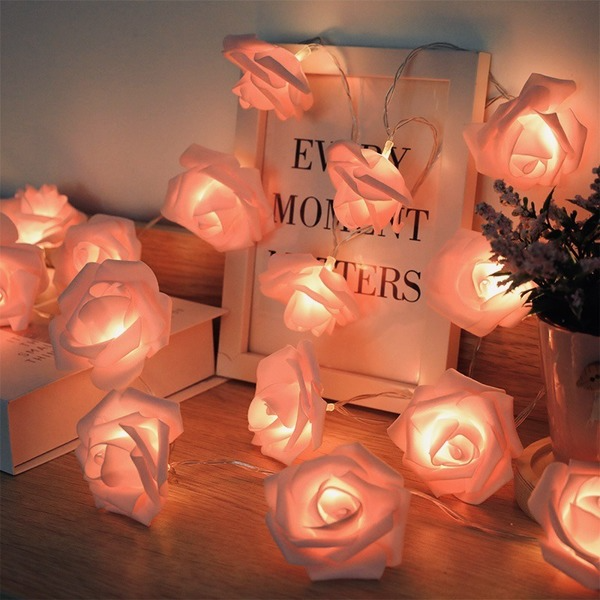 Romantic Rose String LightsNEW TOWN BAZAAR