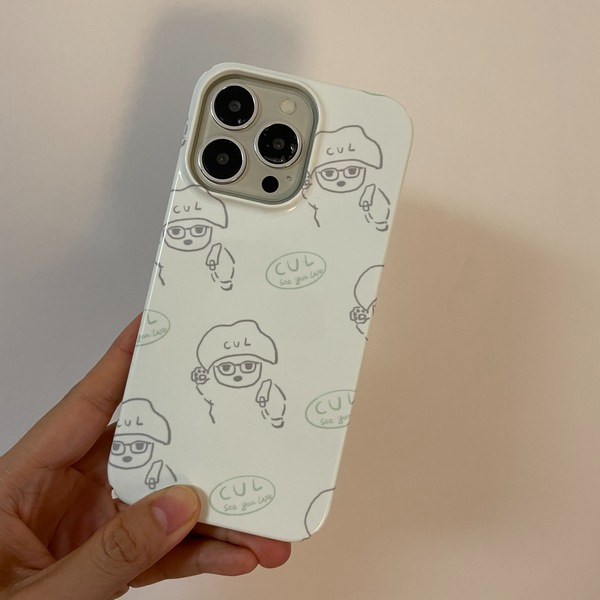 Hand-painted Cartoon Phone CaseNEW TOWN BAZAAR