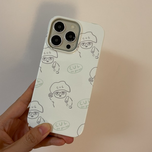Hand-painted Cartoon Phone CaseNEW TOWN BAZAAR