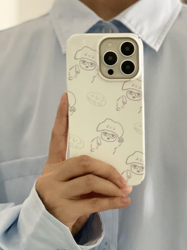 Hand-painted Cartoon Phone CaseNEW TOWN BAZAAR