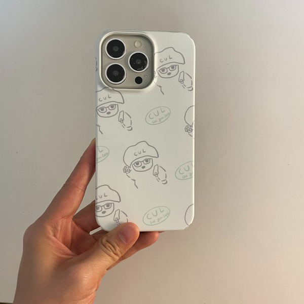 Hand-painted Cartoon Phone CaseNEW TOWN BAZAAR