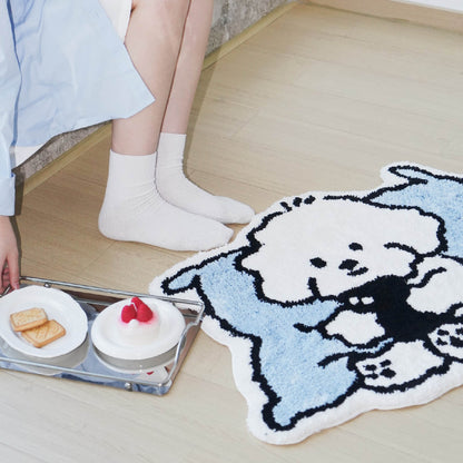 High Quality Cute Puppy Floor MatHOME RUGS, rugsNEW TOWN BAZAAR
