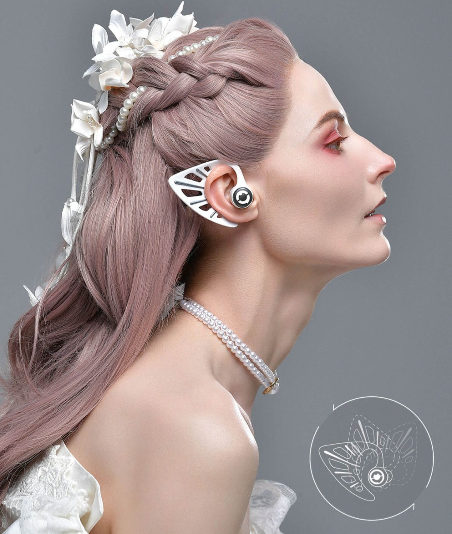 Elf Ear Bluetooth EarphoneNEW TOWN BAZAAR