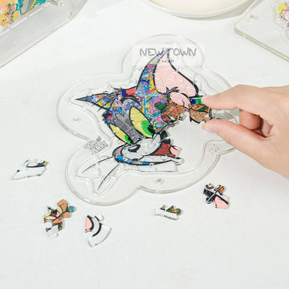 Tom and Jerry Irregular Outline Puzzle