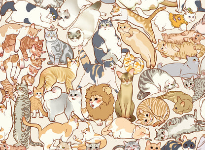Exquisite Cat Shape PuzzleTOINEW TOWN BAZAAR
