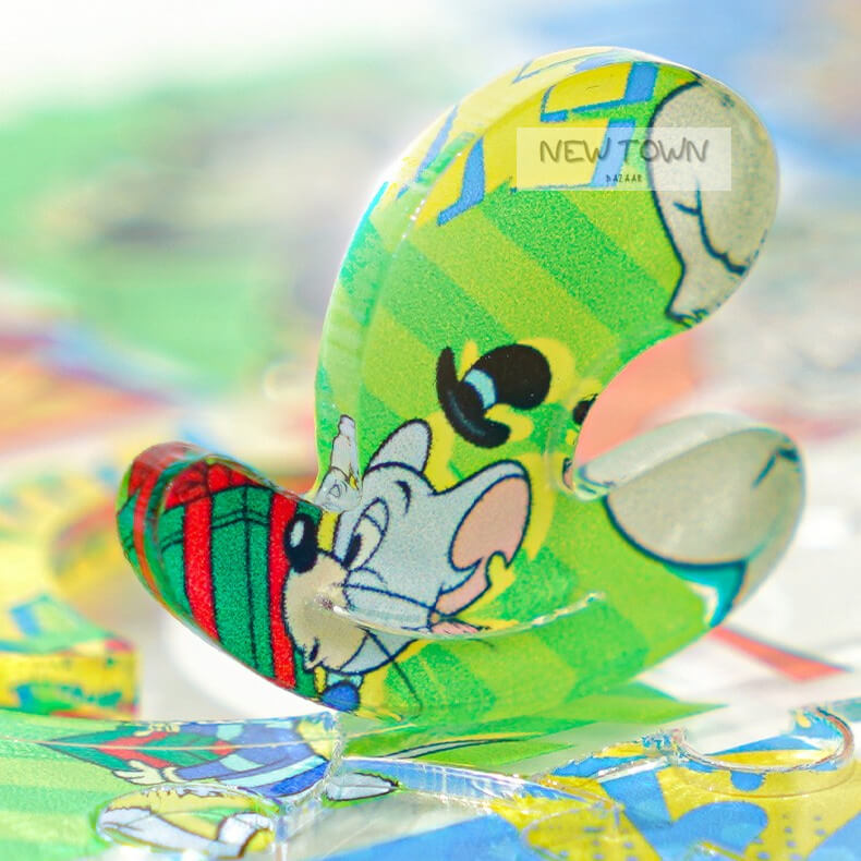 Tom and Jerry Irregular Outline Puzzle
