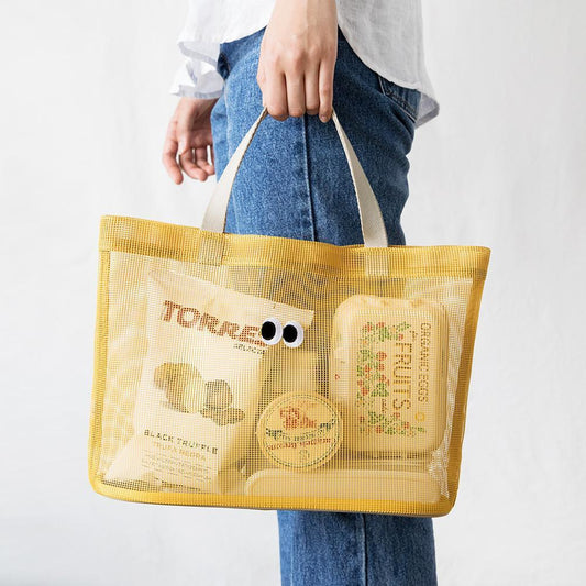Mesh Capacity Single Shoulder BagGIFT HERNEW TOWN BAZAAR