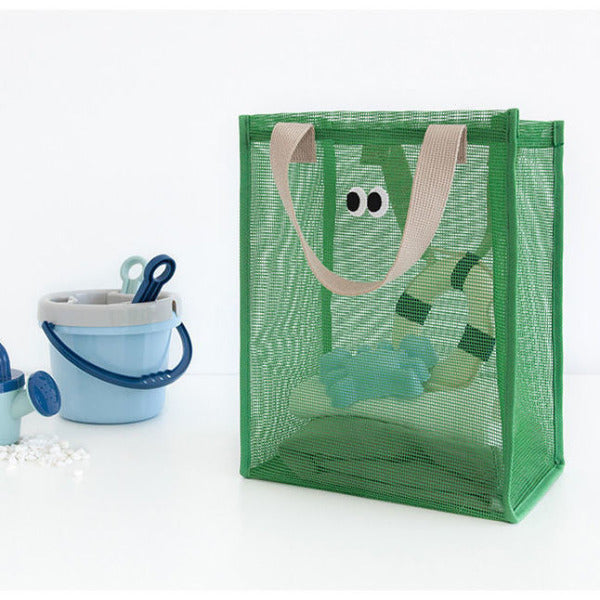 Neat and Visible Portable Lightweight Mesh Storage Bag