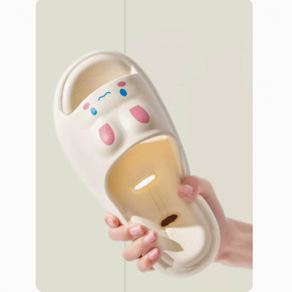 Cute Rabbit Shaped Slippers for Summer Bathroom Home