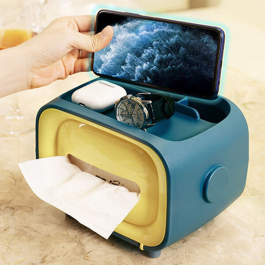 Simple Household Multi-function Tissue Box