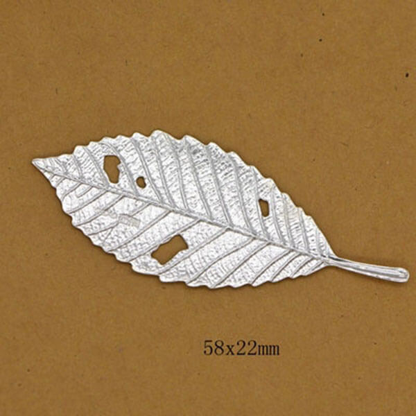 Water Softener Sterling Silver Tea Leaves