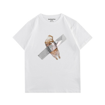 Tape Cat T-ShirtT-shirt, unisex T-shirt, unisex TshirtNEW TOWN BAZAAR