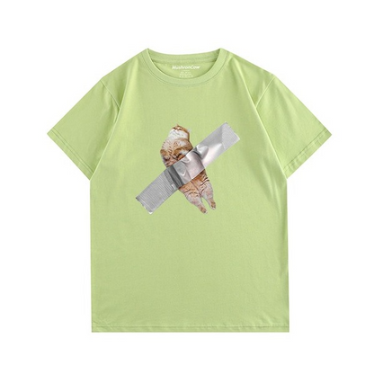 Tape Cat T-ShirtT-shirt, unisex T-shirt, unisex TshirtNEW TOWN BAZAAR